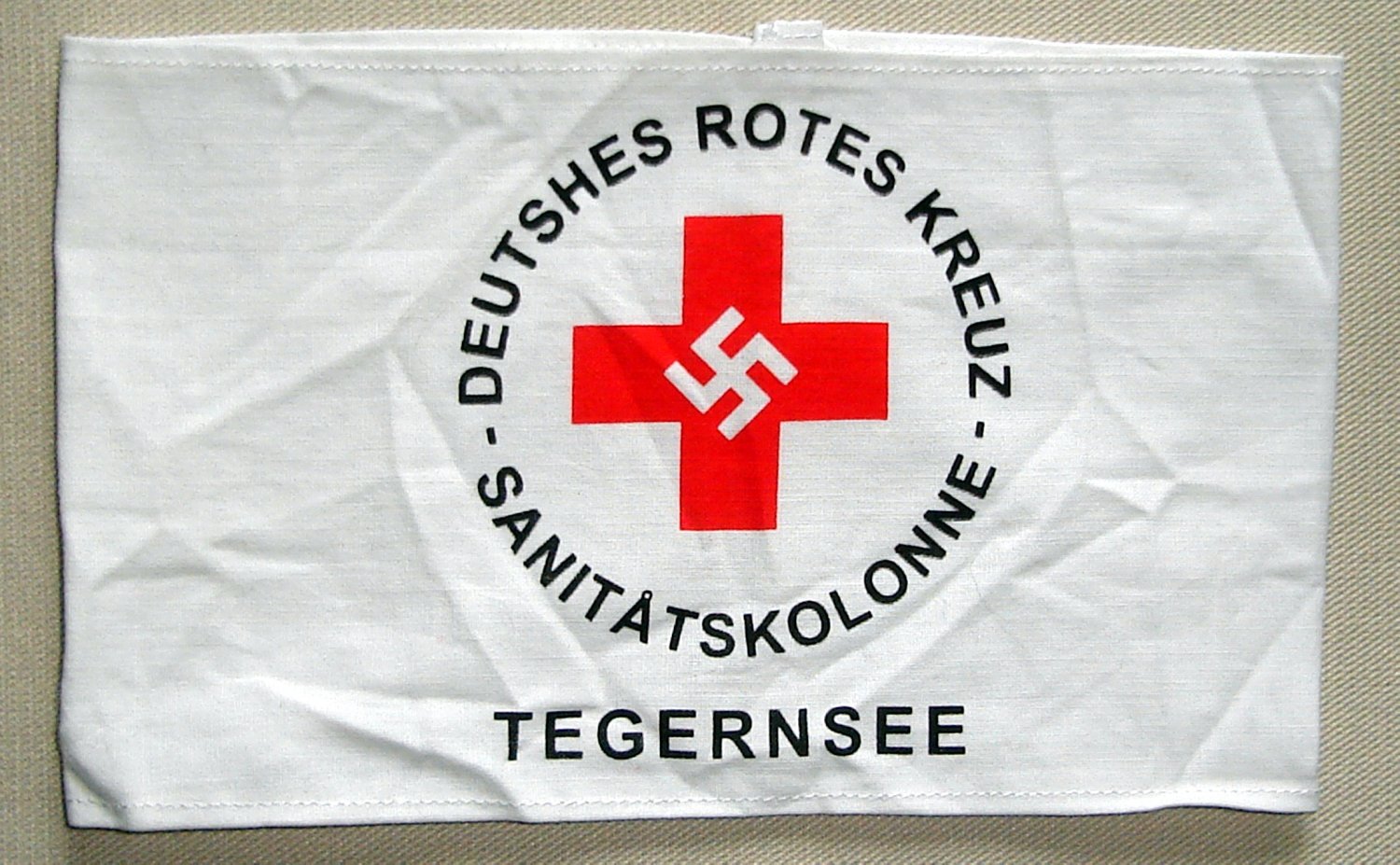 WW2 Third Reich Nazi armband Red Cross Tegernsee