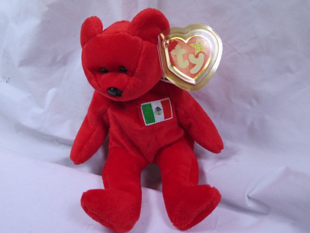 red mexican beanie baby