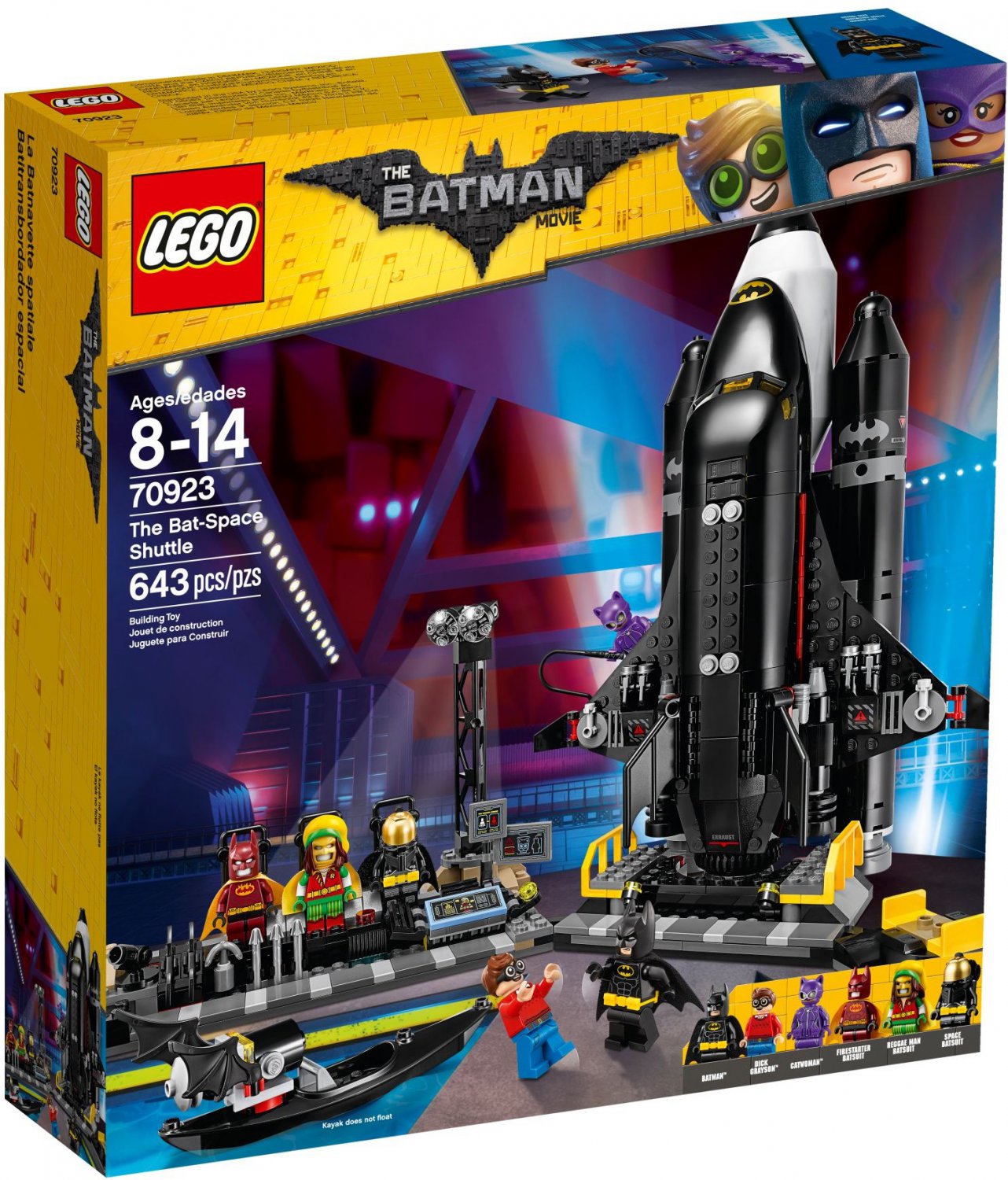 2018 Lego Batman:The Bat-Space Shuttle 70923