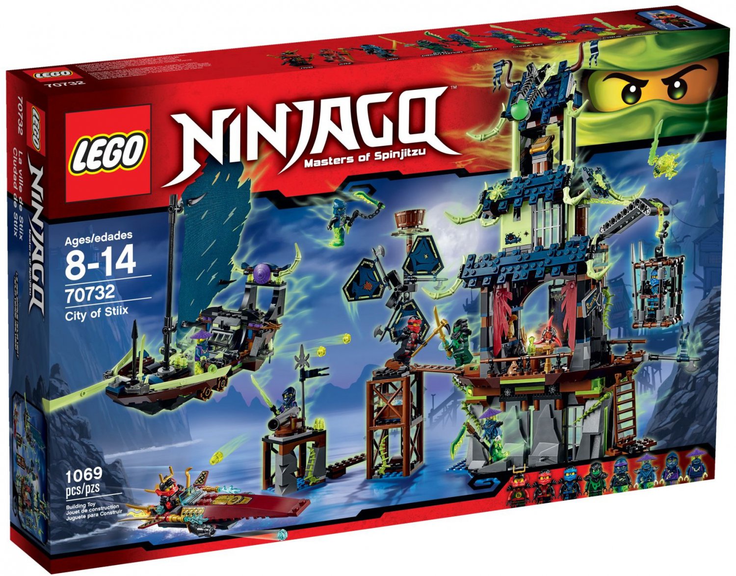 2015 Lego Ninjago:City of Stiix 70732