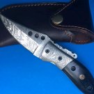 beautiful and unique quality handmade genuine damascus steel folding knives