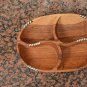 Segmented wooden bowl