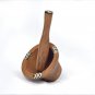 Wooden mortar and pestle