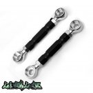 06-16 Yamaha YZF R6 Rear Adjustable 0-4" Threaded Lowering Links Black Kit