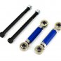 99-02 Suzuki SV 650 Rear Adjustable 0-4" BLUE Lowering Kit Threaded Rod Ends