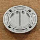 96-03 Suzuki GSXR 600 750 1000 Ultra Light Billet Gas Fuel Cap Anodized Silver