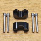 1984-2018 Kawasaki KLR 250 650 Black Billet 1" up Handlebar Risers for 7/8" bars