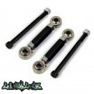 99-19 Suzuki Hayabusa Rear Adjustable 0-4" Black Lowering Links Billet Drop Kit