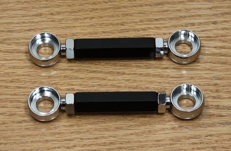 9610 Suzuki DR650 Rear 04" Lowering Links Billet Drop Kit with Steel