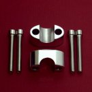 1" Handlebar Risers For 03-21 Honda CRF150R CRF150F CRF250R CRF450R Silver