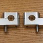 Silver Handlebar Risers 1" Up 1.25" Back for 03-14 Suzuki Z400 ATV w/ 7/8" bars