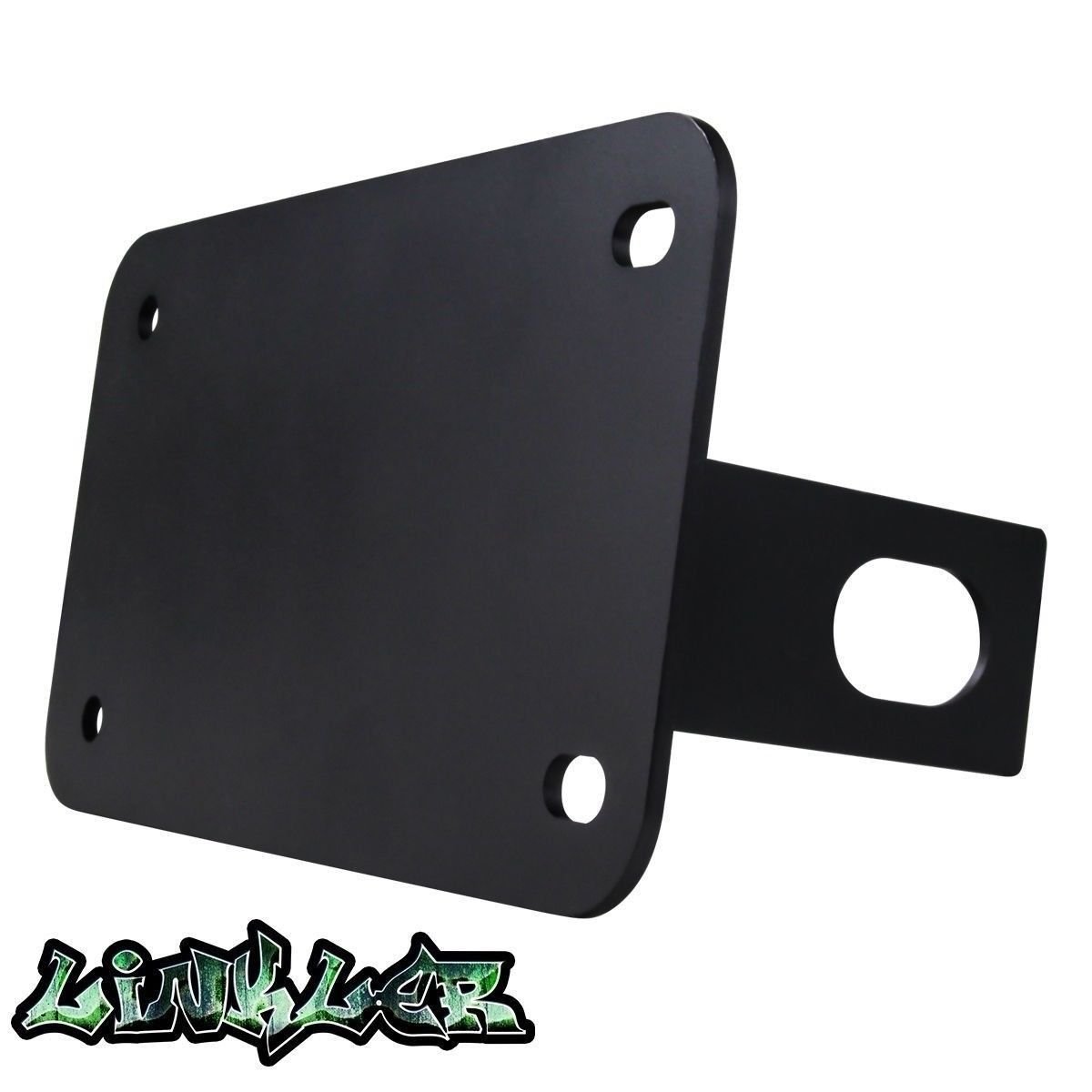 86-17 Kawasaki Ninja Swingarm License Plate Relocator Tag Holder Bracket