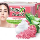 Parrot Herbal Thai Herbal Cavier Lime+Aloe vela Whitening Bar Soap 130G