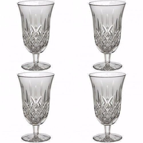 Waterford Crystal Lismore Iced Tea Beverage Glasses Set of Four 4