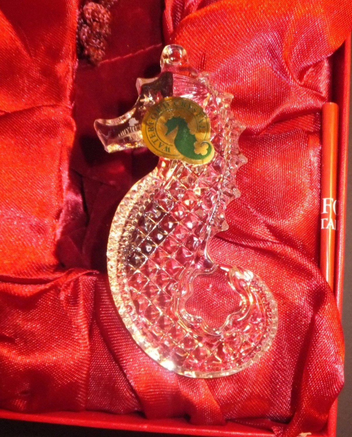 waterford seahorse figurine
