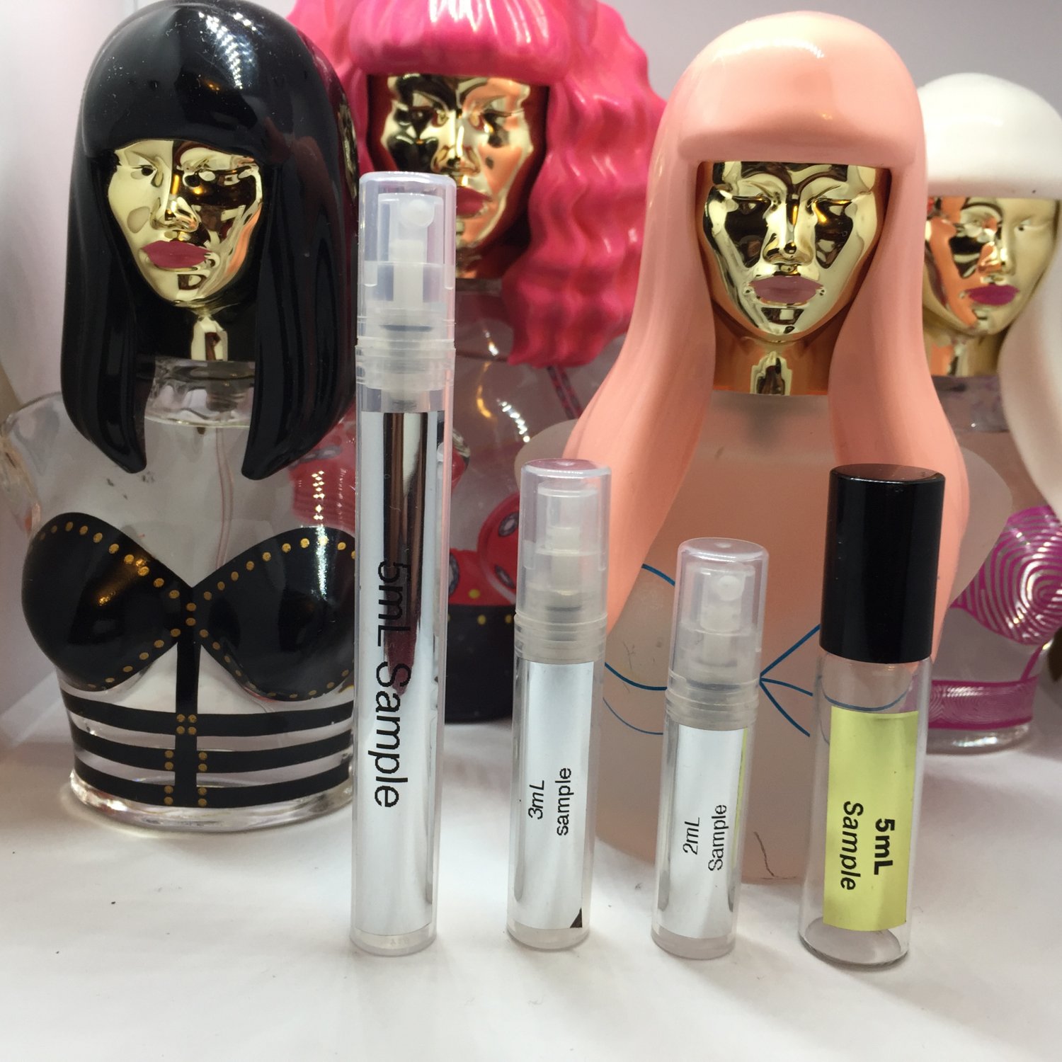 4pc 1mL NICKI MINAJ EDP Travel Sample Mini VIAL Set
