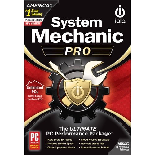 iolo System Mechanic Pro - 1-Year / Unlimited Devices - Digital Key Product Activation