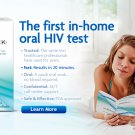 2 Pack of OraQuick HIV Home Test Kit/Results in 20mins No Lab Required