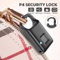 Smart Fingerprint Lock IP66 Waterproof Anti-Theft Security Padlock AnyTek P4
