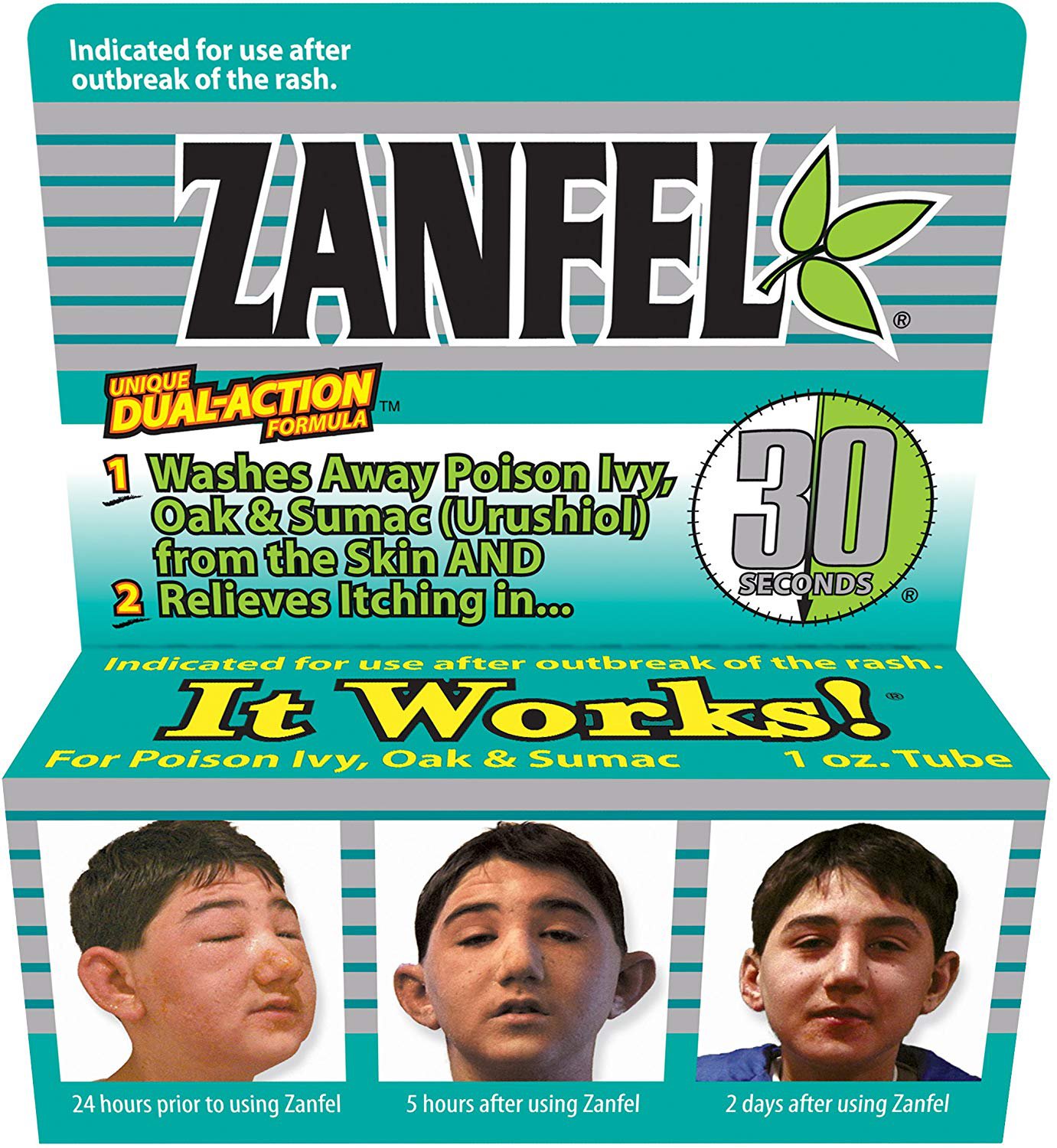 Zanfel Poison Ivy, Oak & Sumac Wash 1 Oz
