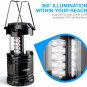 2 Pack LED Camping Lantern, Super Bright Portable Survival Lanterns