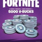 Buy V-Bucks: Fortnite 5000 V-Bucks Gift Card Key GLOBAL
