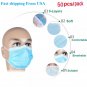 Disposable 3-Ply with Earloop for Personal use face mask (50 pcs) non medical