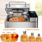 KBS Pro Stainless Steel Bread Machine, 2LB 17-in-1, 3 Loaf Sizes 3 Crust Colors