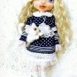 Author's handmade cloth doll «Michelle».