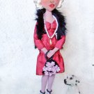 Author's collectible textile doll «Monro».
