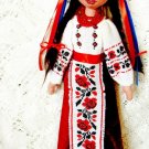 Author's collectible textile doll "NATALKA-POLTAVKA".