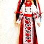 Author's collectible textile doll "NATALKA-POLTAVKA".