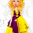 Author's collectible textile doll  «Susan».