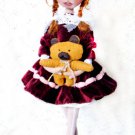 Author's collectible textile doll «SCARLETT».