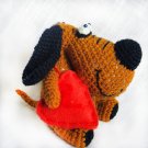 Cute crocheted Puppy.