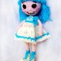 The lovely crocheted doll Lalaloopsy Snowflake.