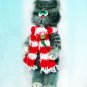 Cute crocheted ''Gallant cat''.