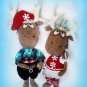 Rudolph the Red Nosed Reindeer.  The lovely Christmas decor!