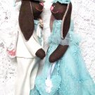 Wedding couple bunnies.