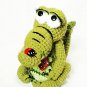 Kind and cute crocodile.