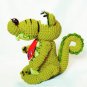 Kind and cute crocodile.