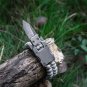 Self Defense Transformer Multifunctional EDC Tactical Parachute Rope Bracelet With Packet Knife