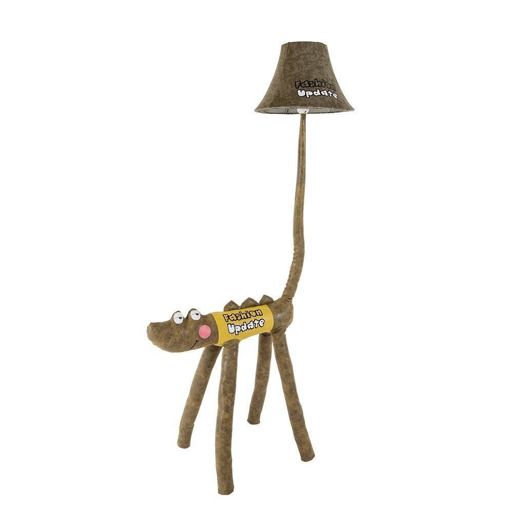 Cute Crocodile LED Floor Lamp Funny Animal children bedroom Table lamp