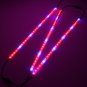 Grow Light 3Pcs 1.6ft/strip LED Plant Light Flexible Soft Grow Light Strip with 2A Power Adapter