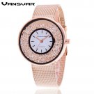2018 New Fashion Stainless Steel Band Quartz Watch Luxury Women