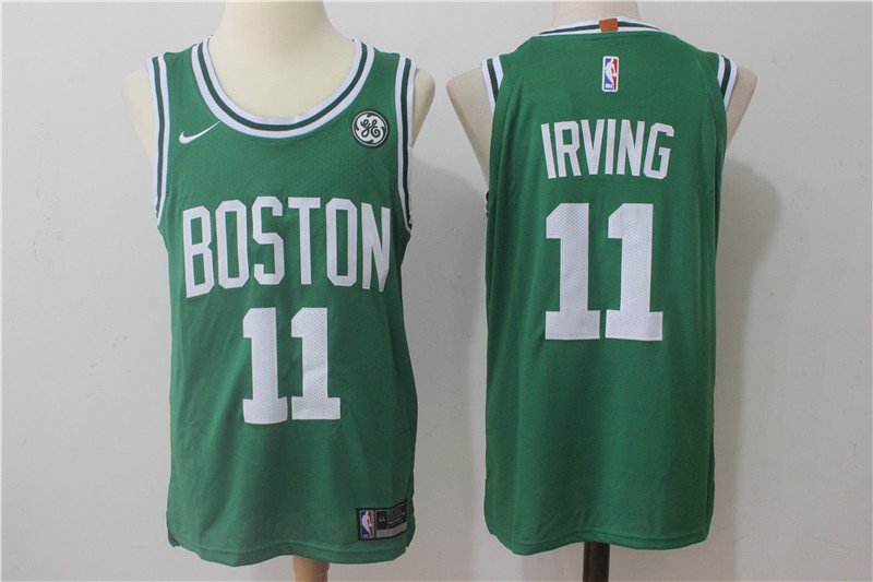 Youth Boston Celtics #11 Kyrie Irving Green Basketball Jersey