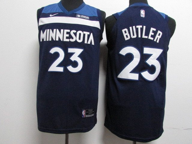 Youth Minnesota Timberwolves Butler 23 Blue Basketball Jersey