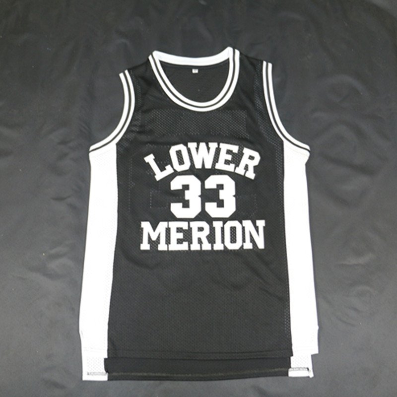 Kobe Bryant #33 Lower Merion High School New Basketball Jersey Black