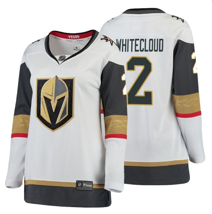 Women's Vegas Golden Knights Jerseys #2 Zach Whitecloud Jersey