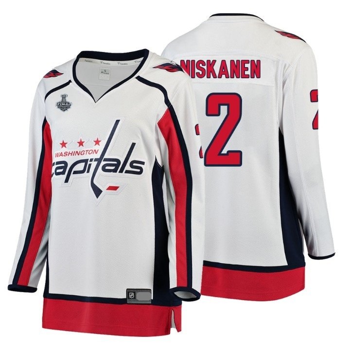 Stanley Cup Final Washington Capitals #2 Matt Niskanen White Jersey